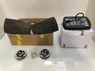 Lot 1115  
            Marchington SR13 - Parcel Delivery Only 

                
ATEOxM AUDAC IN & OUTDOOR SURFACE MOUNT LOUDSPEAKER TO INCLUDE EIGHT ZONE DIGITAL...