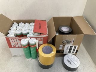 Lot 1175  
            Marchington SR13 - Parcel Delivery Only 

                
2 X STRONG STICK YELLOW TAPE ROLLS TO INCLUDE 6 X CONCORDIA TECHNOLOGIES 50MM x 5...