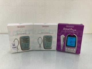 Lot 1186  
            Marchington SR13 - Parcel Delivery Only 

                
2 X TENSCARE ELISE 2 PELVIC FLOOR STRENGTHENERS TO INCLUDE TENSCARE ITOUCH SURE P...