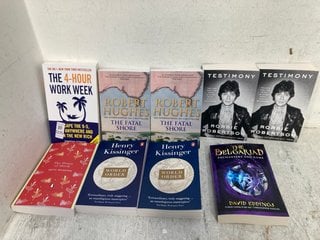 Lot 1235  
            Marchington SR13 - Parcel Delivery Only 

                
QTY OF ASSORTED BOOKS TO INCLUDE THE 4-HOUR WORK WEEK BY TIMOTHY FERRISS: LOCATIO...