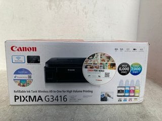 Lot 1283  
            Marchington SR13 - Parcel Delivery Only 

                
CANON PIXMA G3416 WIRELESS ALL-IN-ONE PRINTER IN BLACK: LOCATION - C5