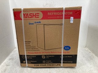 Lot 1288  
            Marchington SR13 - Parcel Delivery Only 

                
YASHE BNC-52 TABLETOP MINI FRIDGE WITH FREEZER (SEALED) ORIGINAL RRP £105.00: LOC...