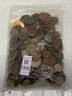 Lot 1314  
            Marchington SR13 - Parcel Delivery Only 

                
A LARGE COLLECTION OF ANTIQUE BRITISH COINAGE, GEORGEE III- QEII, TO INCLUDE SOME...