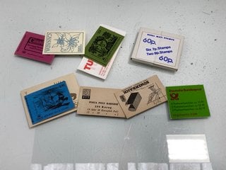Lot 1350  
            Marchington SR13 - Parcel Delivery Only 

                
TEN BOOKS OF MINT AND UNUSED VINTAGE STAMPS, VARIOUS COUNTRIES: LOCATION - C4