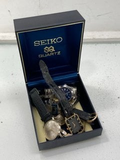 Lot 1368  
            Marchington SR13 - Parcel Delivery Only 

                
A COLLECTION OF VINTAGE WRISTWATCHES TO INCLUDE LIMIT, VEX, TIMEX, JULIET AND ACC...