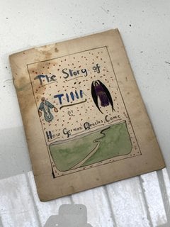 Lot 1369  
            Marchington SR13 - Parcel Delivery Only 

                
AN ANTIQUARIAN ORIGINAL UNPUBLISHED HAND WRITTEN AND ILLUSTRATED CHILDREN'S BOOK ...