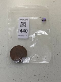Lot 1440  
            Marchington SR13 - Parcel Delivery Only 

                
NUMISMATICS: RUSSIAN IMPERIAL COIN (PRE 1917 REVOLUTION) 1852 THREE KOPEC COIN IN...