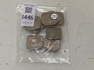 Lot 1446  
            Marchington SR13 - Parcel Delivery Only 

                
NUMISMATICS: NINE JERSEY ONE POUND COINS: LOCATION - C2
