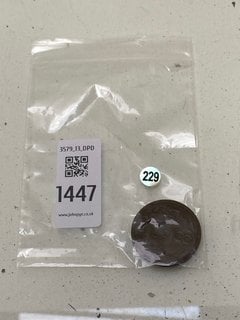 Lot 1447  
            Marchington SR13 - Parcel Delivery Only 

                
NUMISMATICS: 1874 GUERNSEY 8 DOUBLES COIN, VERY FINE: LOCATION - C2