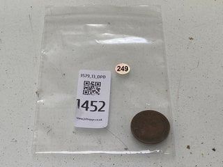 Lot 1452  
            Marchington SR13 - Parcel Delivery Only 

                
NUMISMATICS: RUSSIAN IMPERIAL COIN (PRE 1917 REVOLUTION) 1875 TWO KOPEC COIN IN V...