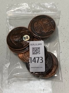 Lot 1473  
            Marchington SR13 - Parcel Delivery Only 

                
A COLLECTION OF NINE REPRODUCTION BRONZE MEDALLIONS BASED ON THE 1731 "KINGS AND ...