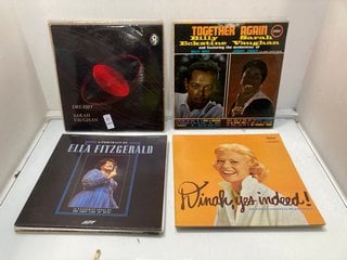 Lot 1489  
            Marchington SR13 - Parcel Delivery Only 

                
A COLLECTION OF VINTAGE VINYL LP RECORDS TO INCLUDE: SARAH VAUGHAN, BILLY ECKSTIN...