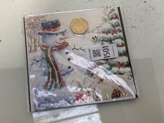 Lot 1501  
            Marchington SR13 - Parcel Delivery Only 

                
A SEALED CHRISTMAS CARD CONTAINING A BEATRIX POTTER FIFTY PENCE PIECE WITH MRS. T...