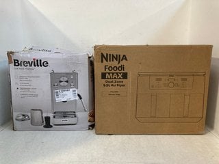 Lot 1546  
            Marchington SR13 - Parcel Delivery Only 

                
NINJA FOODI MAX DUAL ZONE 9.5L AIR FRYER IN BLACK-MODEL NO AF400UK TO INCLUDE BRE...