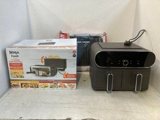 Lot 1558  
            Marchington SR13 - Parcel Delivery Only 

                
3 X ASSORTED HOUSEHOLD ITEMS TO INCLUDE NINJA FOODI 3-IN- TOASTER GRILL & PANINI ...