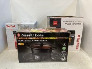 Lot 1569  
            Marchington SR13 - Parcel Delivery Only 

                
3 X KITCHEN APPLIANCES TO INCLUDE TEFAL TURBO CUISINE FAST MULTICOOKER: LOCATION ...