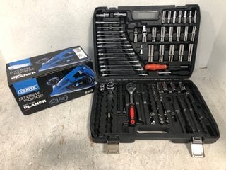 Lot 512  
            Marchington SR13 - Parcel Delivery Only 

                
DRAPER STORMFORCE 230V 2MM PLANER TO INCLUDE 216 PIECE SOCKET & RATCHET SET (18+ ...