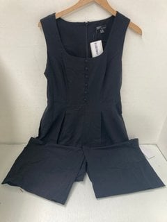 Lot 616  
            Marchington SR13 - Parcel Delivery Only 

                
NOBODY'S CHILD WOMENS LEONA JUMPSUIT IN BLACK - SIZE UK 14: LOCATION - A1
