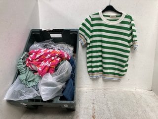 Lot 644  
            Marchington SR13 - Parcel Delivery Only 

                
QTY OF ASSORTED WOMENS CLOTHING - SIZE UK 16,18 & XL+ TO INCLUDE NEVER FULLY DRES...