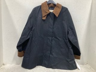 Lot 666  
            Marchington SR13 - Parcel Delivery Only 

                
NOBODY'S CHILD WOMENS FREDDIE BARN COAT IN BROWN - SIZE UK M - ORIGINAL RRP £135:...