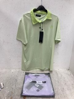 Lot 687  
            Marchington SR13 - Parcel Delivery Only 

                
DRUIDS MENS TROPICANA POLO SHIRT IN LAVENDER - SIZE UK M TO INCLUDE DRUIDS MENS A...