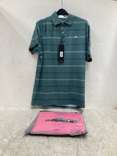 Lot 698  
            Marchington SR13 - Parcel Delivery Only 

                
DRUIDS MENS PRIME POLO T SHIRT IN PINK - SIZE UK M TO INCLUDE DRUIDS MENS PLAYOFF...