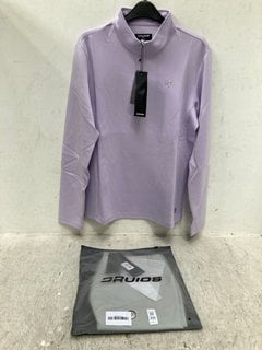 Lot 701  
            Marchington SR13 - Parcel Delivery Only 

                
DRUIDS WOMENS ULTRA BLEND MID LAYER TOP IN LAVENDER - SIZE UK 12 TO INCLUDE WOMEN...