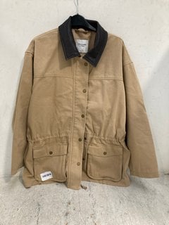 Lot 737  
            Marchington SR13 - Parcel Delivery Only 

                
ABERCROMBIE & FITCH MENS JACKET IN STONE-UK SIZE L-ORIGINAL RRP £110.00: LOCATION...