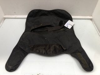 Lot 753  
            Marchington SR13 - Parcel Delivery Only 

                
BARBOUR DOG COAT IN DARK BROWN: LOCATION - B8