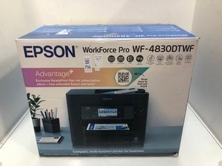 Lot 756  
            Marchington SR13 - Parcel Delivery Only 

                
EPSON WORKFORCE PRO WF-483ODTWF PRINTER IN BLACK: LOCATION - B8