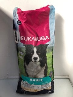 Lot 776  
            Marchington SR13 - Parcel Delivery Only 

                
EUKANUBA ADULT DOG DRY FOOD PACK 12KG - BBE: 09/01/2027: LOCATION - B9