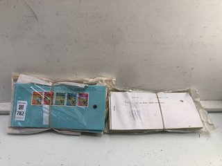 Lot 782  
            Marchington SR13 - Parcel Delivery Only 

                
FIFTEEN WELL-PRESENTED VINTAGE DEALER PACKS OF COLLECTIBLE STAMPS, EACH PACK DESC...