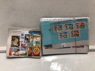 Lot 794  
            Marchington SR13 - Parcel Delivery Only 

                
THIRTY WELL-PRESENTED VINTAGE DEALER PACKS OF COLLECTIBLE STAMPS, EACH PACK DESCR...