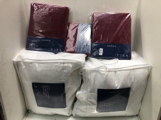 Lot 800  
            Marchington SR13 - Parcel Delivery Only 

                
5 X ASSORTED SOAK & SLEEP BEDDING ITEMS TO INCLUDE SOFT AS DOWN MICROFIBRE WITH S...