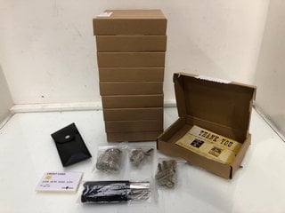 Lot 810  
            Marchington SR13 - Parcel Delivery Only 
                
QTY OF LOCK COWBOY 30-PIECE LOCK PICK SETS WITH 3 PRACTICE LOCKS AND CREDIT CARD:...