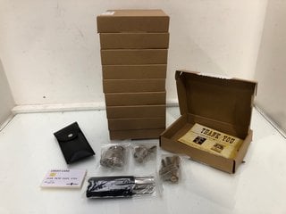 Lot 812  
            Marchington SR13 - Parcel Delivery Only 
                
QTY OF LOCK COWBOY 30-PIECE LOCK PICK SETS WITH 3 PRACTICE LOCKS AND CREDIT CARD:...