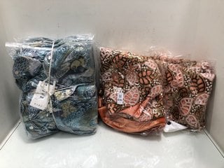 Lot 836  
            Marchington SR13 - Parcel Delivery Only 
                
QTY OF LADIES SEQUIN DETAIL TOPS IN ORANGE AND BLUE MULTI-SIZE NOT SHOWN: LOCATIO...