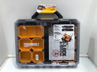 Lot 840  
            Marchington SR13 - Parcel Delivery Only 
                
TOUGHBUILT STACK TECH AUTOMATIC LOCKING TOOL BOX: LOCATION - B12