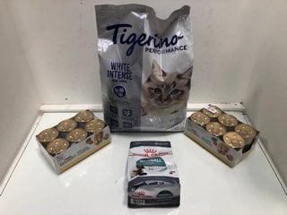 Lot 845  
            Marchington SR13 - Parcel Delivery Only 
                
QTY OF ASSORTED PET ITEMS TO INCLUDE 400G ROYAL CANIN HAIRBALL CARE FOOD-BBE 01/2...