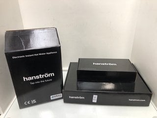 Lot 853  
            Marchington SR13 - Parcel Delivery Only 
                
3 X HANSTROM ITEMS TO INCLUDE ELECTRONIC INSTANT HOT WATER APPLIANCE: LOCATION - B13
