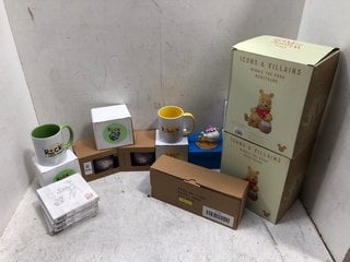 Lot 878  
            Marchington SR13 - Parcel Delivery Only 
                
QTY OF ASSORTED DECORATIVE ITEMS TO INCLUDE DISNEY WELCOME WALL PLAQUE: LOCATION ...