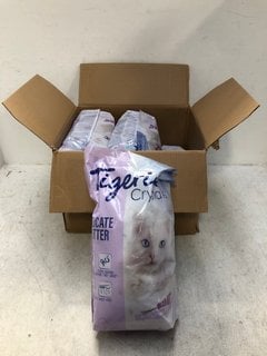 Lot 888  
            Marchington SR13 - Parcel Delivery Only 
                
6 X 5L BAGS OF TIGERINO CAT LITTER CRYSTALS: LOCATION - B14