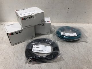 Lot 897  
            Marchington SR13 - Parcel Delivery Only 
                
5 X ASSORTED KEYENCE ITEMS TO INCLUDE VISION SENSOR HEAD: LOCATION - B15