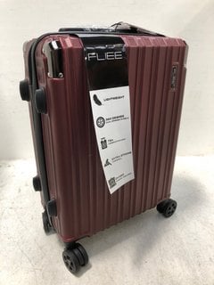 Lot 899  
            Marchington SR13 - Parcel Delivery Only 
                
FLIEE LIGHTWEIGHT HARDSHELL SPINNER CABIN CASE IN BURGUNDY: LOCATION - B15