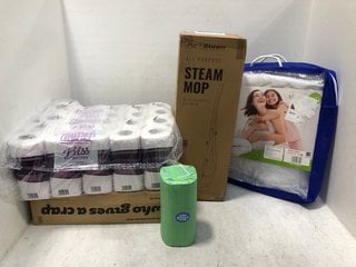 Lot 904  
            Marchington SR13 - Parcel Delivery Only 

                
QTY OF ASSORTED HOUSEHOLD ITEMS TO INCLUDE ULTRA PLUSH DOUBLE MATTRESS TOPPER: LO...