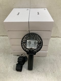 Lot 922  
            Marchington SR13 - Parcel Delivery Only 
                
11 X EASYACC HANDHELD MINI FANS: LOCATION - B16