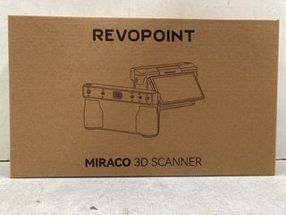 Lot 940  
            Marchington SR13 - Parcel Delivery Only 
                
REVPOINT MIRACO 3D SCANNER -ORIGINAL RRP £1169.00: LOCATION - B16