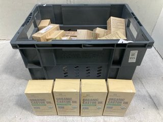 Lot 955  
            Marchington SR13 - Parcel Delivery Only 
                
QTY OF 60ML BOTANIC HEARTH ORGANIC CASTOR OIL: LOCATION - B17