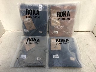 Lot 965  
            Marchington SR13 - Parcel Delivery Only 
                
4 X ROKA LONDON MEDIUM CHELSEA BAGS IN VARIOUS COLOURS TO INCLUDE BROWN: LOCATION...