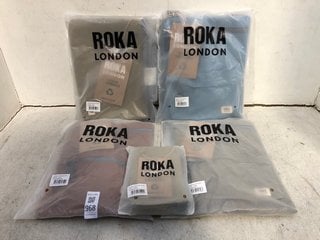 Lot 968  
            Marchington SR13 - Parcel Delivery Only 
                
4 X ROKA LONDON MEDIUM CHELSEA BAGS IN VARIOUS COLOURS TO INCLUDE RETRO BLUE TO A...